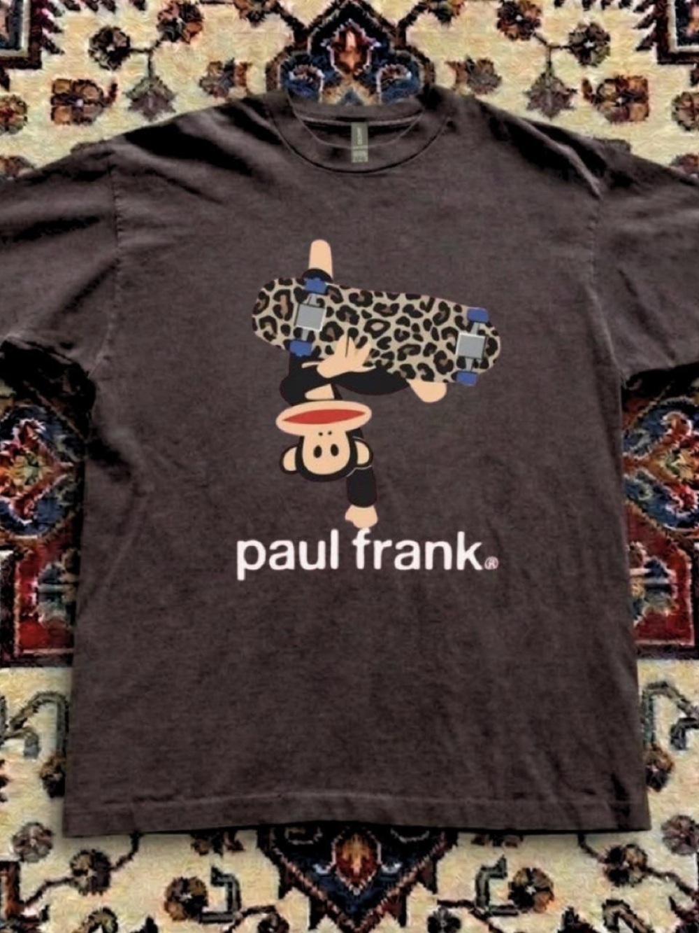 Brown Paul Frank T shirt